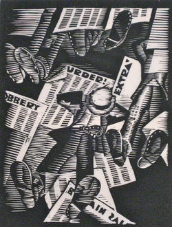 Pretzel Woman, 1936-38 — American Masters exhibition