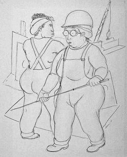 Members of the Welfare Board, c.1930 — American Masters exhibition