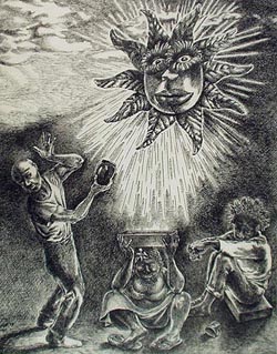 Archival artwork by Rose Piper