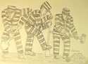 Archival artwork by Winfred Rembert from the Seven Voices exhibition