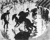 Exchange Place, NYC, 1935 — Women Printmakers exhibition